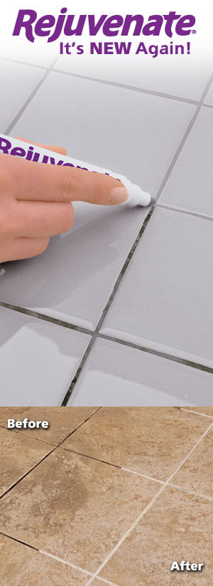 Rejuvenate Grout Renewer Pens and Tile cleaner